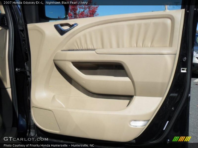 Nighthawk Black Pearl / Ivory 2007 Honda Odyssey EX-L