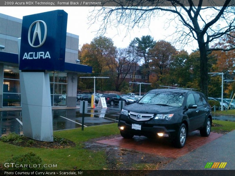 Formal Black / Parchment 2009 Acura MDX Technology