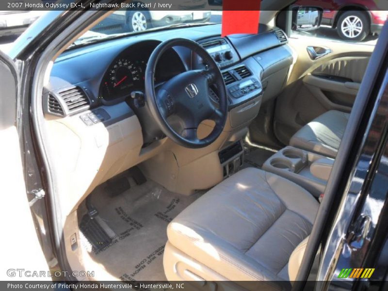 Nighthawk Black Pearl / Ivory 2007 Honda Odyssey EX-L