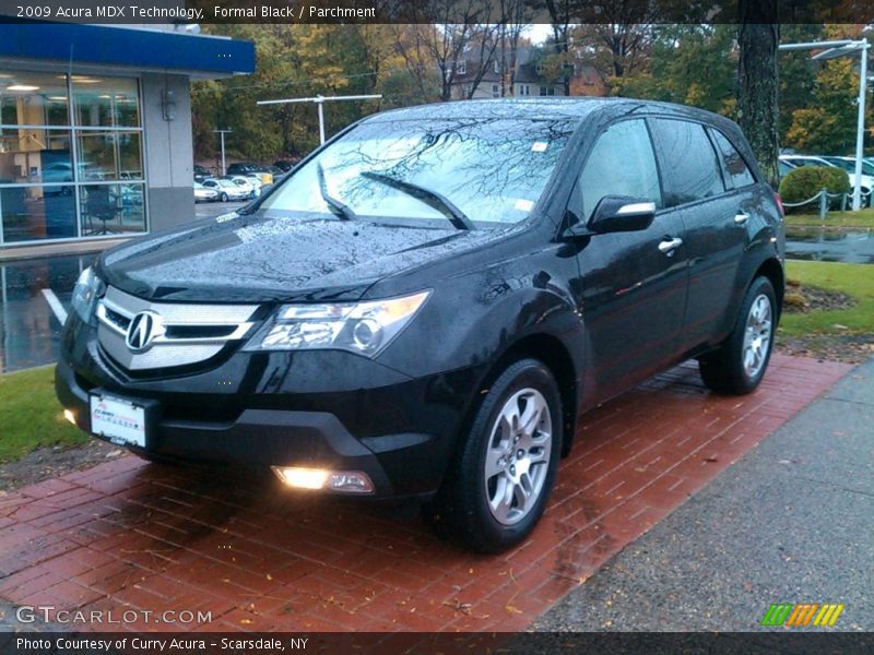 Front 3/4 View of 2009 MDX Technology