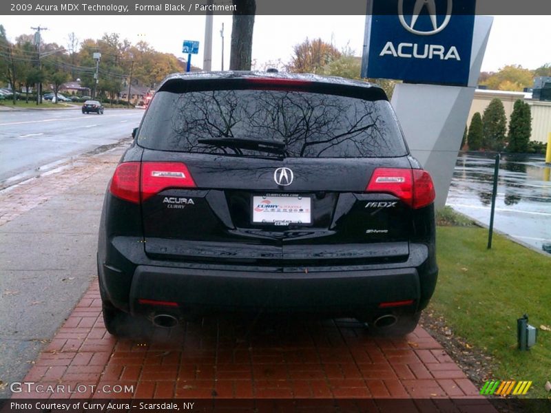 Formal Black / Parchment 2009 Acura MDX Technology