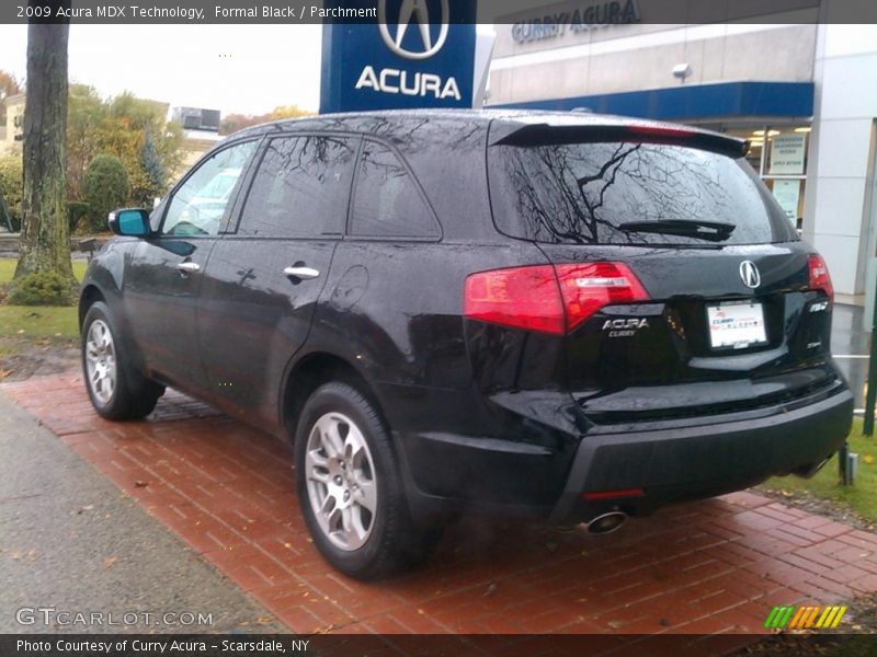 Formal Black / Parchment 2009 Acura MDX Technology