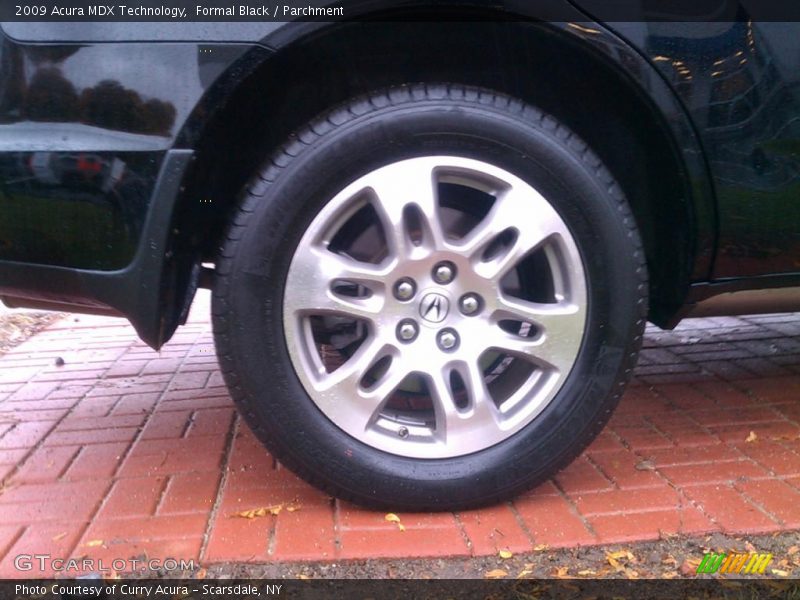Formal Black / Parchment 2009 Acura MDX Technology