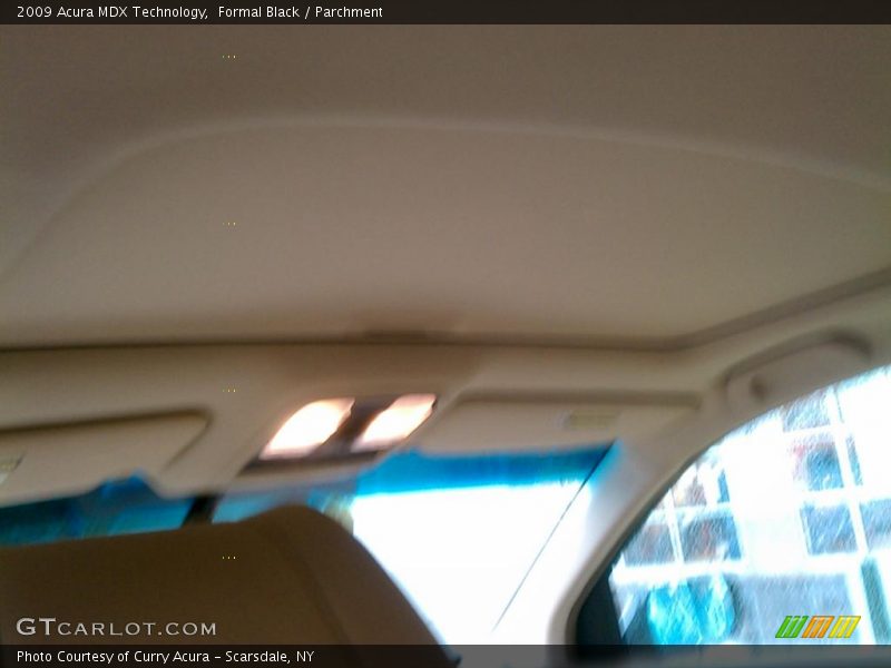 Formal Black / Parchment 2009 Acura MDX Technology