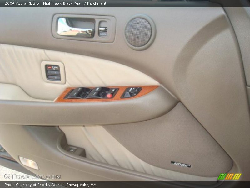 Nighthawk Black Pearl / Parchment 2004 Acura RL 3.5