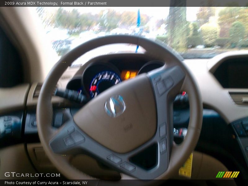 Formal Black / Parchment 2009 Acura MDX Technology