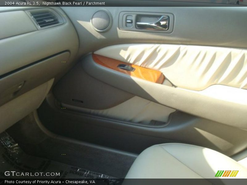 Nighthawk Black Pearl / Parchment 2004 Acura RL 3.5