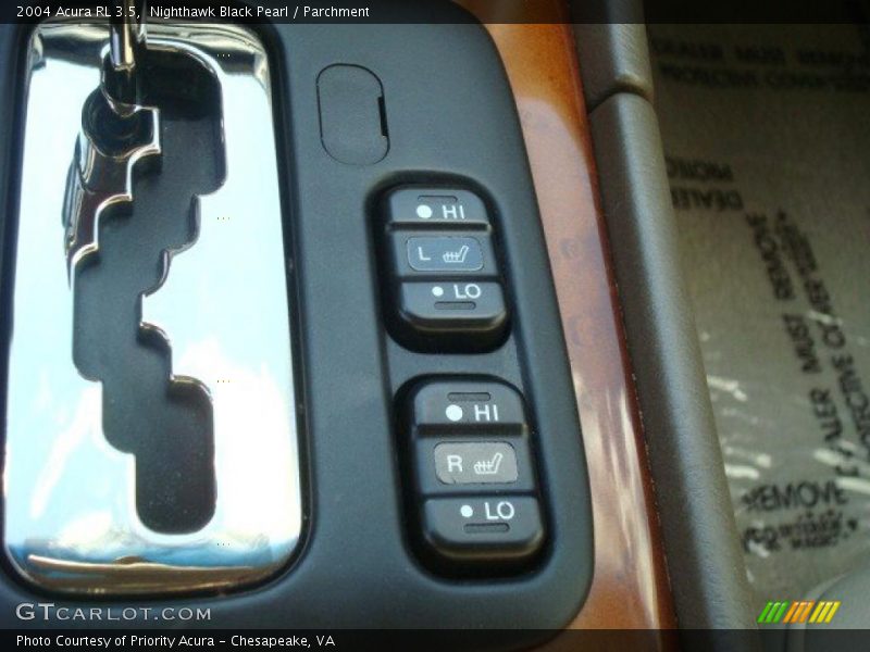 Controls of 2004 RL 3.5