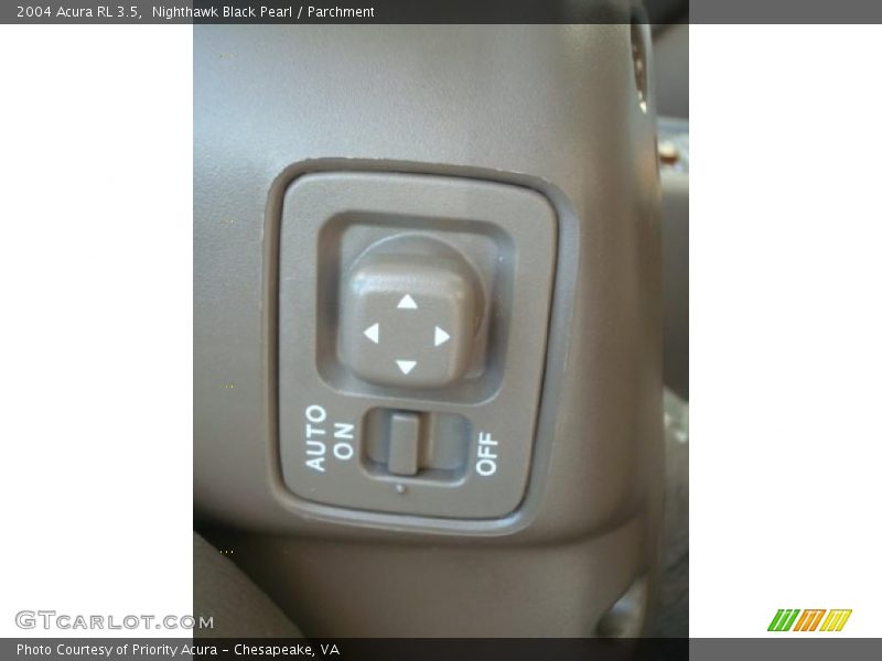 Nighthawk Black Pearl / Parchment 2004 Acura RL 3.5