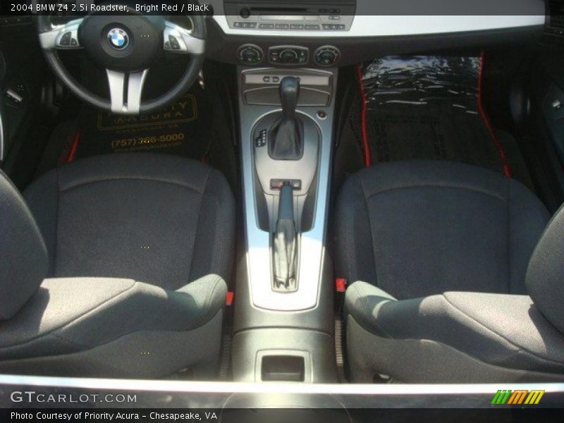  2004 Z4 2.5i Roadster Black Interior