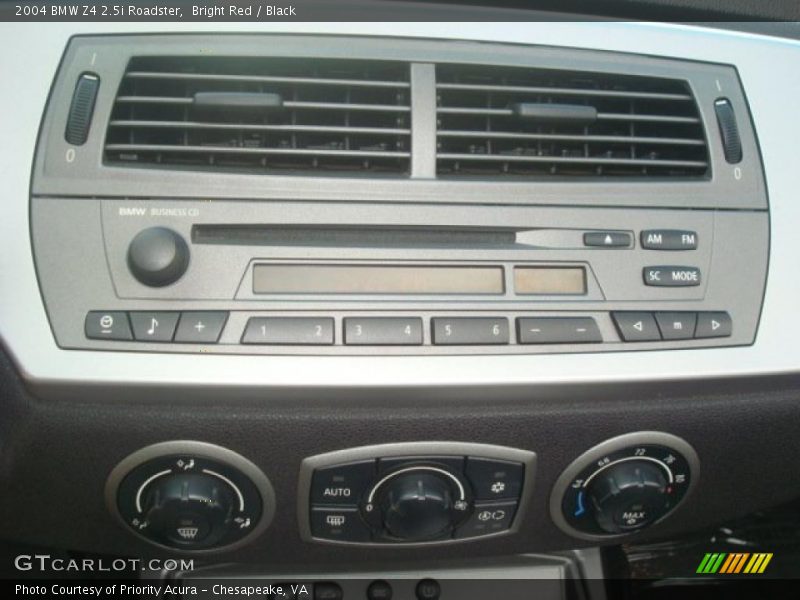 Controls of 2004 Z4 2.5i Roadster