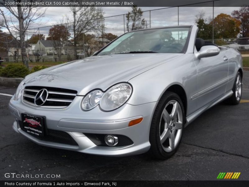  2006 CLK 500 Cabriolet Black Interior