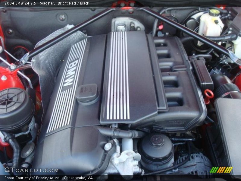  2004 Z4 2.5i Roadster Engine - 2.5 Liter DOHC 24-Valve Inline 6 Cylinder
