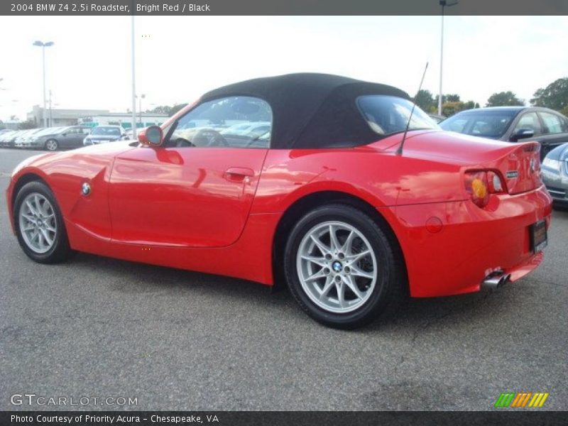  2004 Z4 2.5i Roadster Bright Red