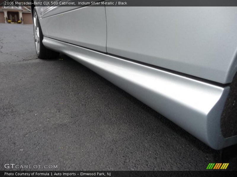 Iridium Silver Metallic / Black 2006 Mercedes-Benz CLK 500 Cabriolet