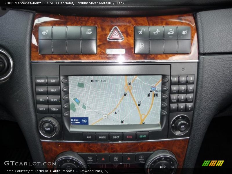 Navigation of 2006 CLK 500 Cabriolet