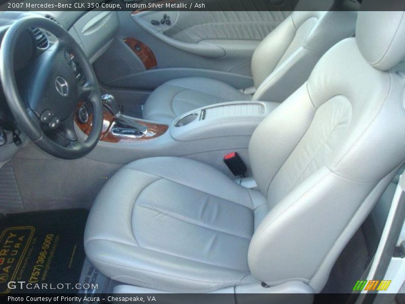  2007 CLK 350 Coupe Ash Interior