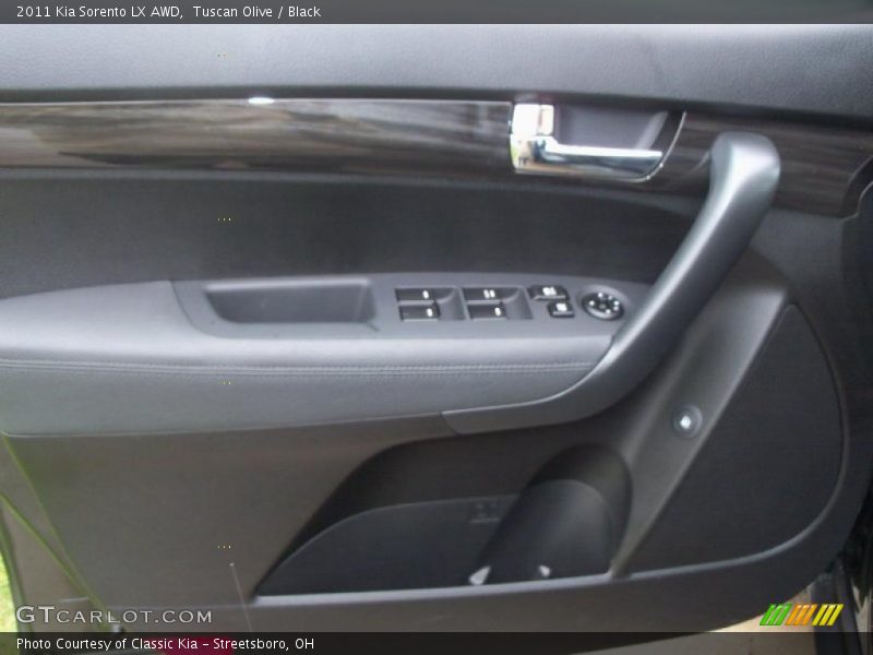 Tuscan Olive / Black 2011 Kia Sorento LX AWD