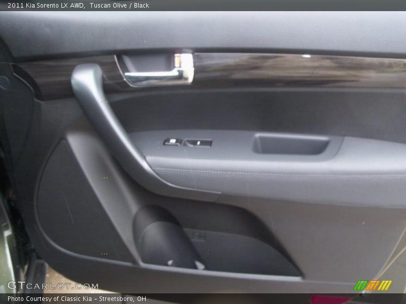 Tuscan Olive / Black 2011 Kia Sorento LX AWD