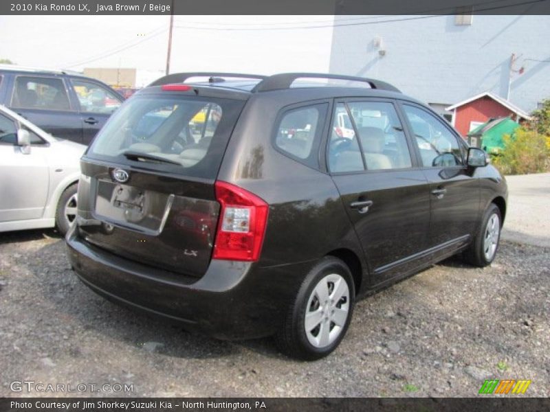 Java Brown / Beige 2010 Kia Rondo LX