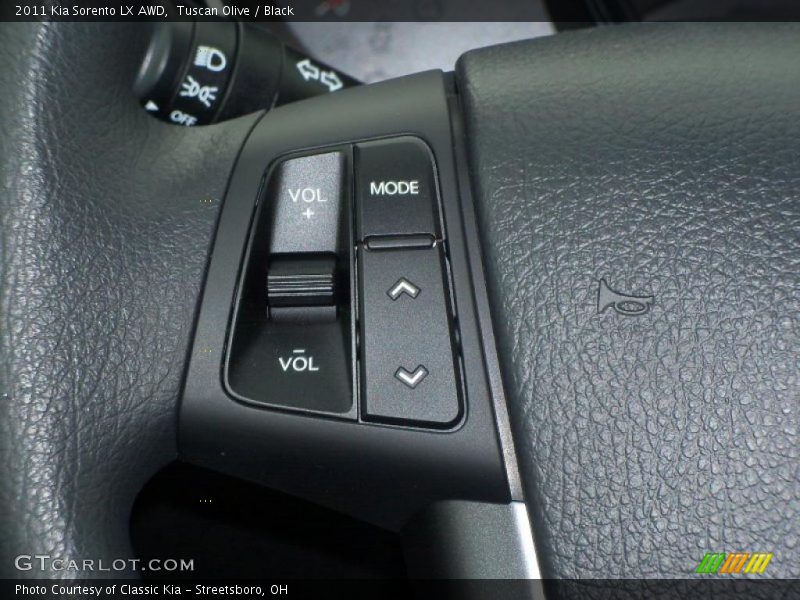 Tuscan Olive / Black 2011 Kia Sorento LX AWD
