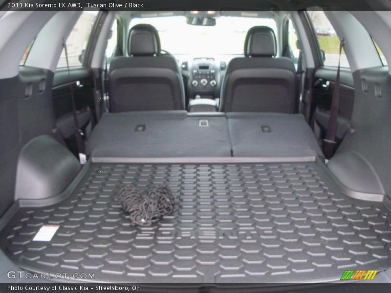 Tuscan Olive / Black 2011 Kia Sorento LX AWD