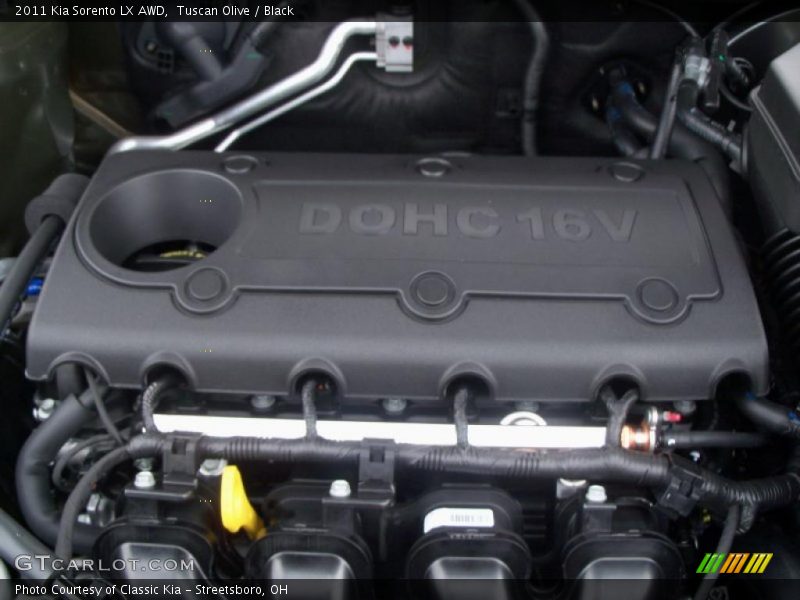 Tuscan Olive / Black 2011 Kia Sorento LX AWD