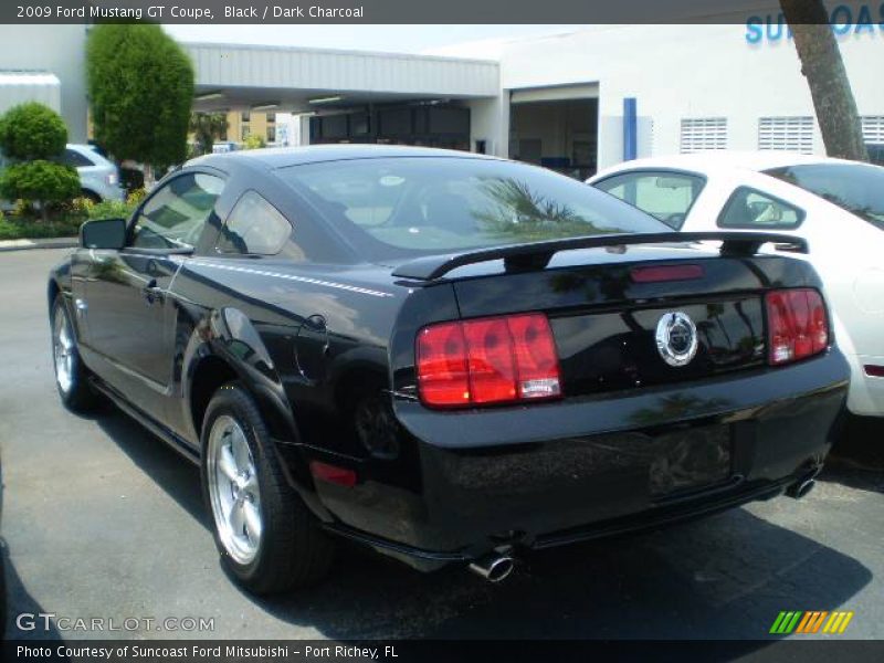 Black / Dark Charcoal 2009 Ford Mustang GT Coupe