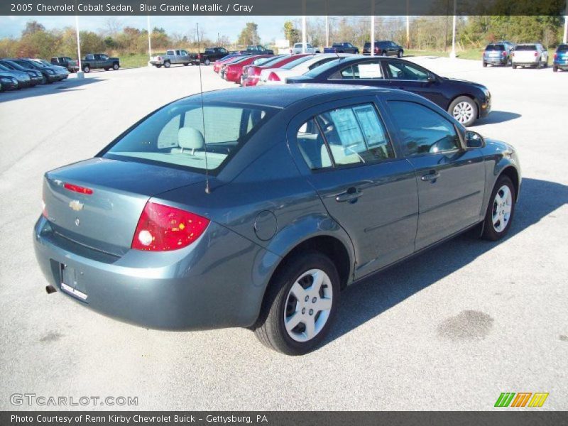 Blue Granite Metallic / Gray 2005 Chevrolet Cobalt Sedan