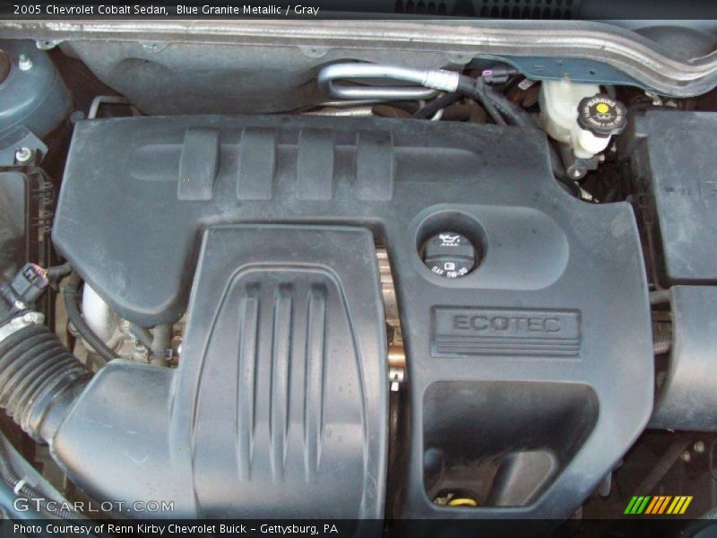 Blue Granite Metallic / Gray 2005 Chevrolet Cobalt Sedan
