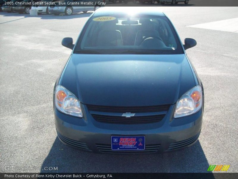 Blue Granite Metallic / Gray 2005 Chevrolet Cobalt Sedan