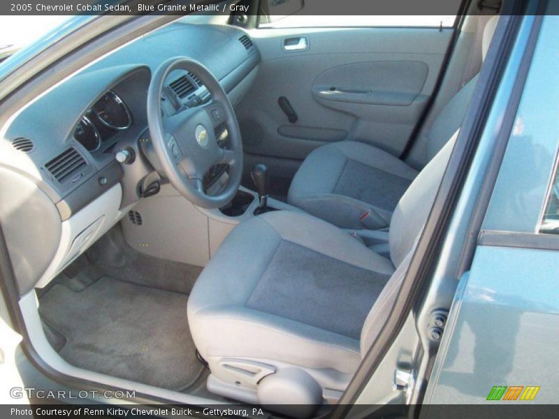 Blue Granite Metallic / Gray 2005 Chevrolet Cobalt Sedan