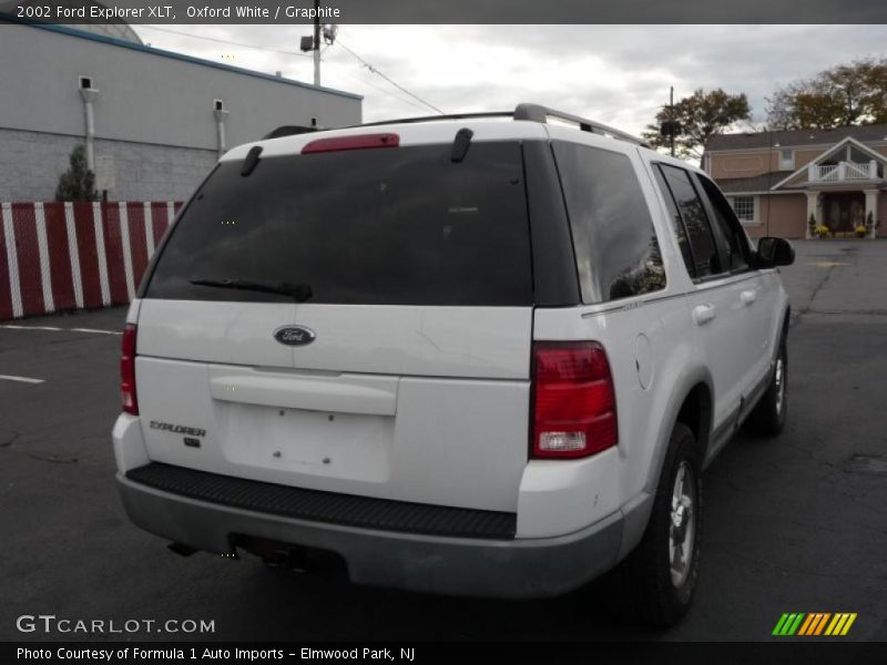 Oxford White / Graphite 2002 Ford Explorer XLT