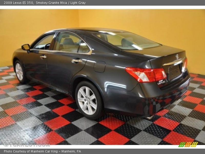 Smokey Granite Mica / Light Gray 2009 Lexus ES 350
