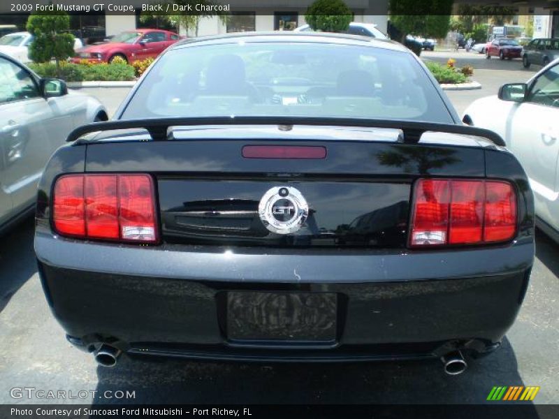 Black / Dark Charcoal 2009 Ford Mustang GT Coupe