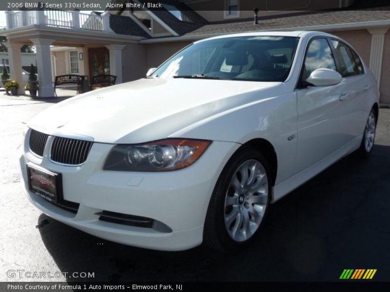 Alpine White / Black 2006 BMW 3 Series 330xi Sedan