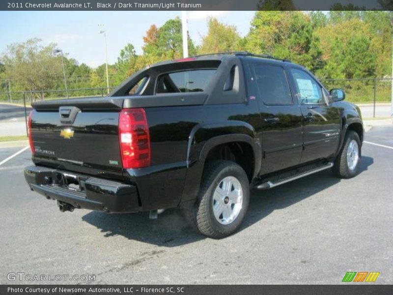 Black / Dark Titanium/Light Titanium 2011 Chevrolet Avalanche LT