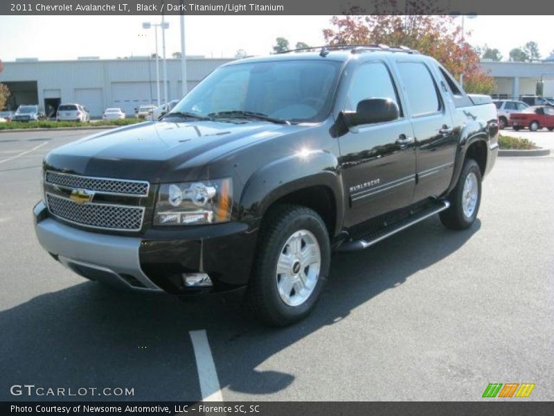 Black / Dark Titanium/Light Titanium 2011 Chevrolet Avalanche LT