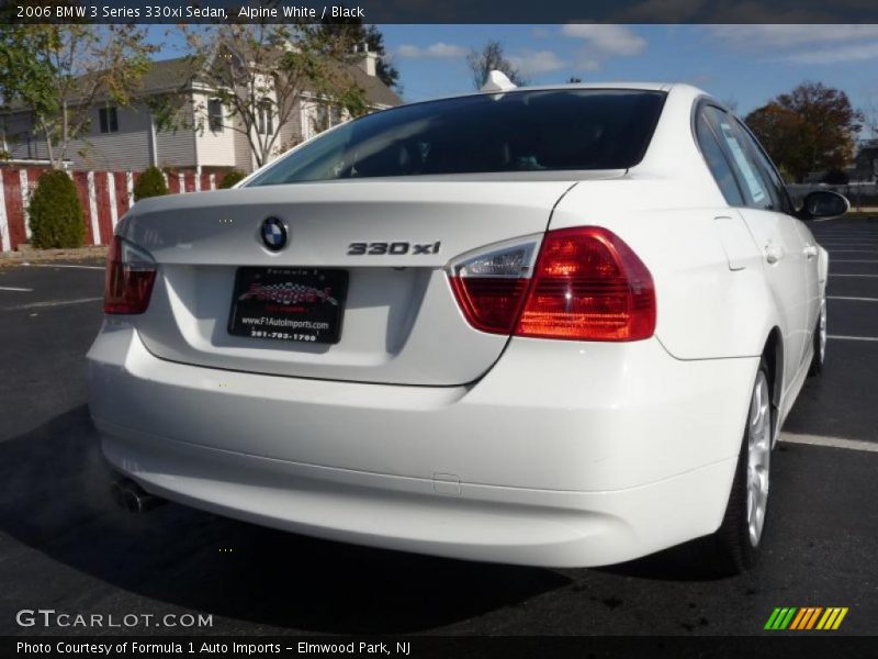Alpine White / Black 2006 BMW 3 Series 330xi Sedan