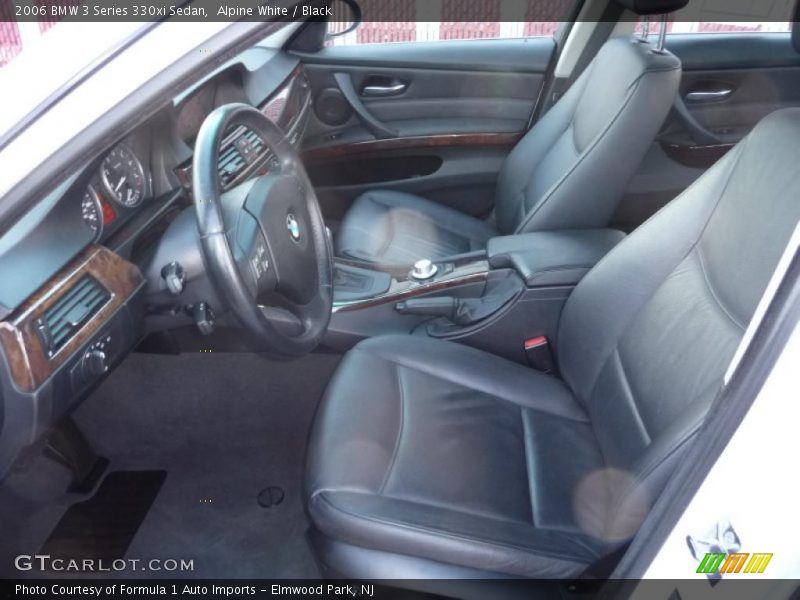 Alpine White / Black 2006 BMW 3 Series 330xi Sedan