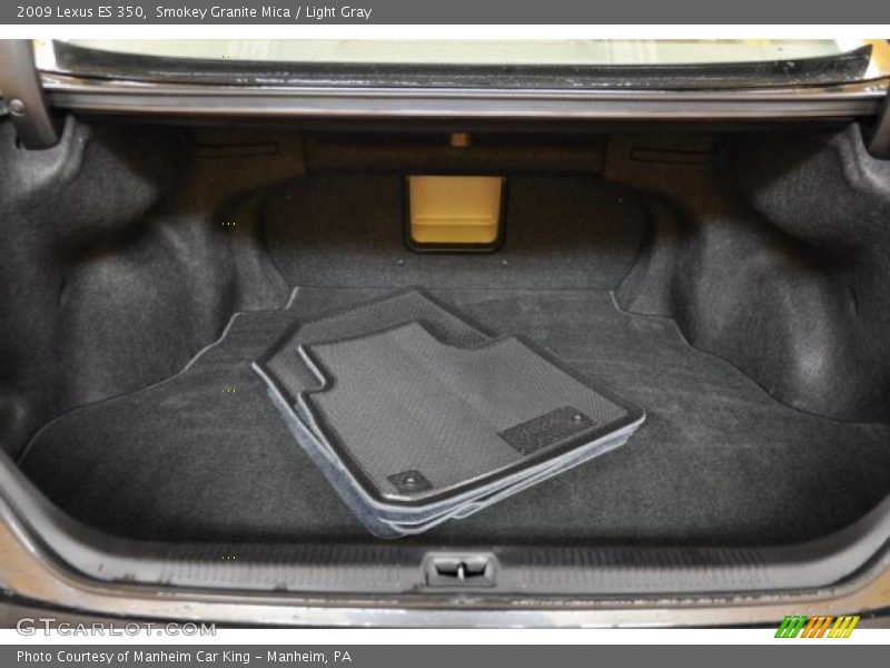 Smokey Granite Mica / Light Gray 2009 Lexus ES 350