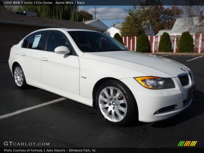 Front 3/4 View of 2006 3 Series 330xi Sedan