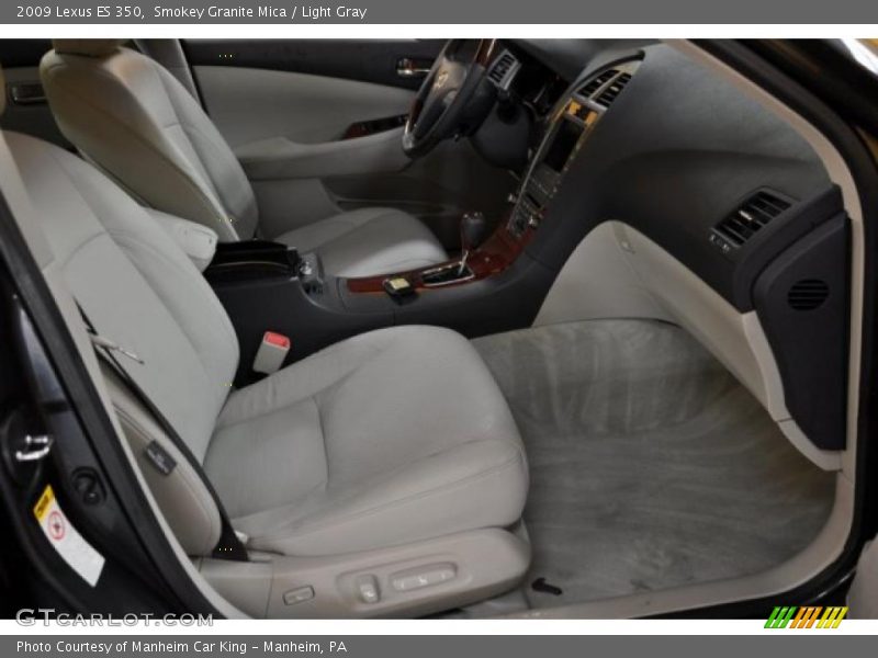 Smokey Granite Mica / Light Gray 2009 Lexus ES 350