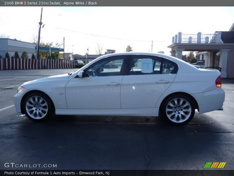 Alpine White / Black 2006 BMW 3 Series 330xi Sedan