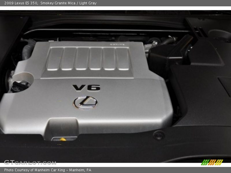 Smokey Granite Mica / Light Gray 2009 Lexus ES 350