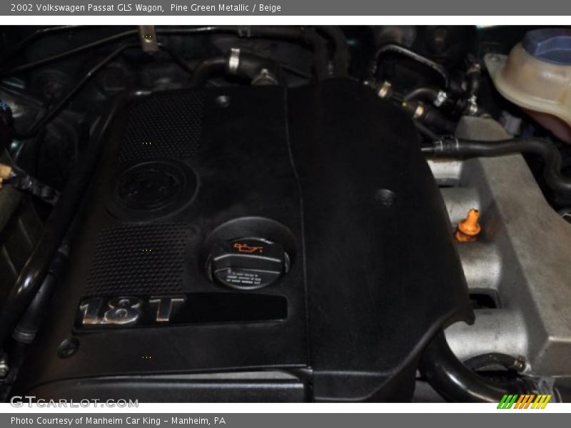 Pine Green Metallic / Beige 2002 Volkswagen Passat GLS Wagon