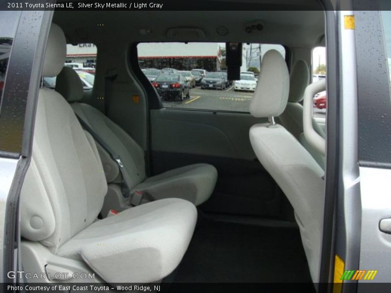Silver Sky Metallic / Light Gray 2011 Toyota Sienna LE