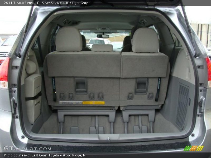 Silver Sky Metallic / Light Gray 2011 Toyota Sienna LE
