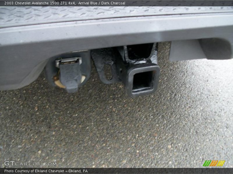 Arrival Blue / Dark Charcoal 2003 Chevrolet Avalanche 1500 Z71 4x4