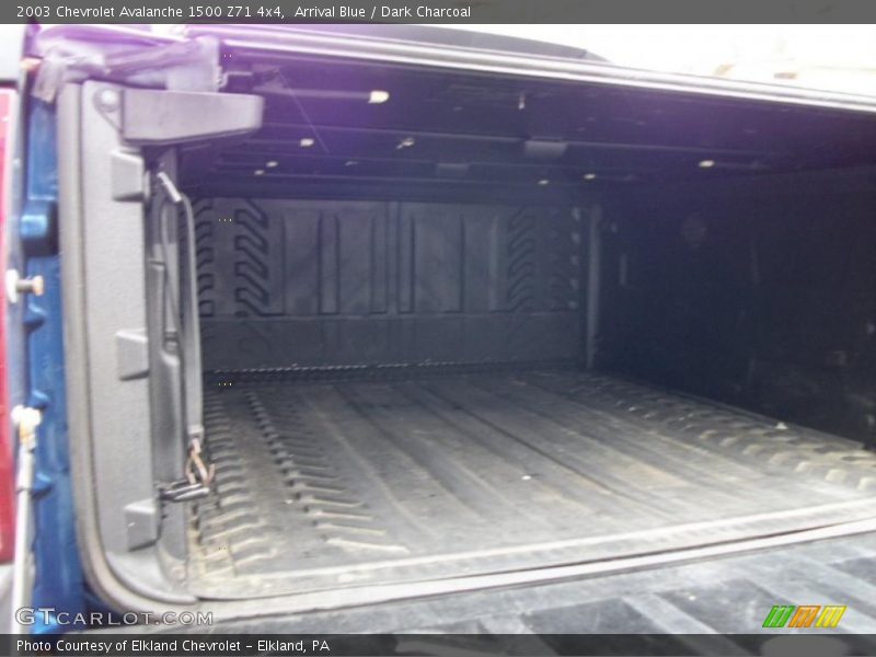 Arrival Blue / Dark Charcoal 2003 Chevrolet Avalanche 1500 Z71 4x4